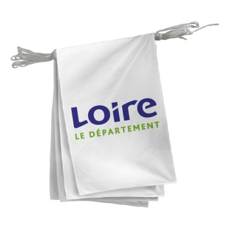 Guirlande  du Conseil Départemental de la Loire - A l'unité