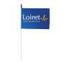 Drapeau de table du Conseil Départemental du Loiret 10x15 cm 