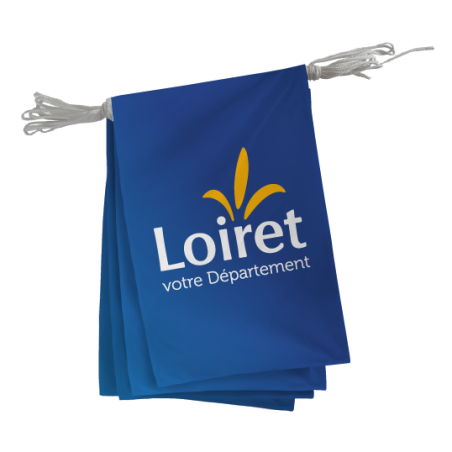 Guirlande du Conseil Départemental du Loiret
