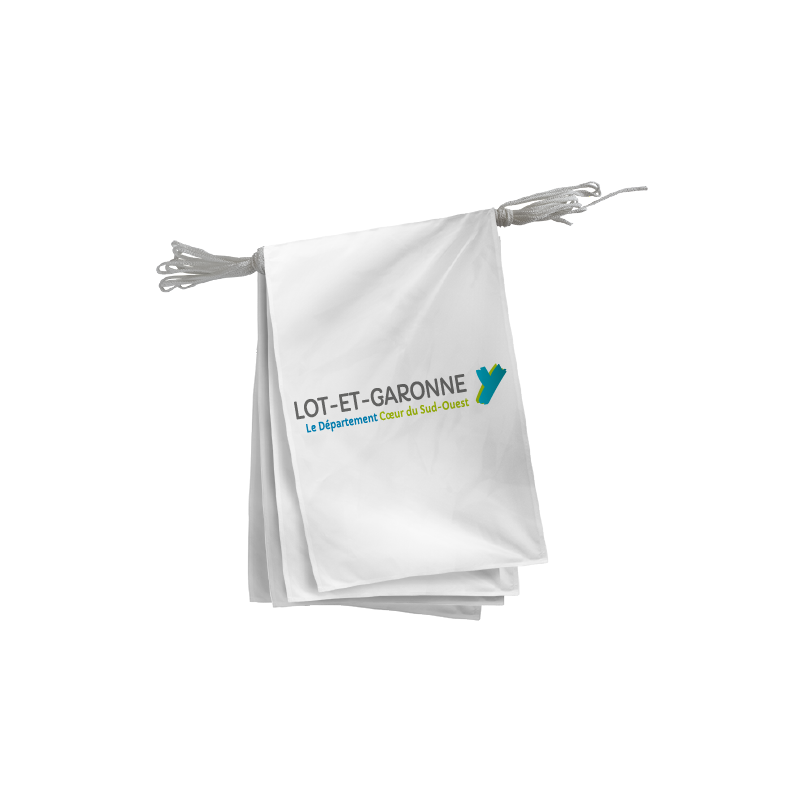 Guirlande du Conseil Départemental du Lot-et-Garonne 