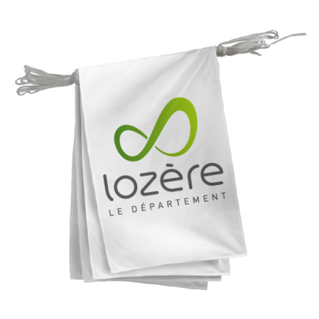 Guirlande du Conseil Départemental de la Lozère