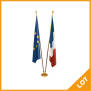 Lot de 2 drapeaux de prestiges