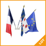 Lot de drapeaux de façade Province