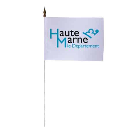 Drapeau de table du Conseil Départemental de la Haute-Marne 10x15 cm - A l'unité