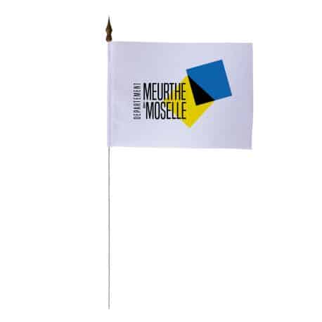 Drapeau de table du Conseil Départemental de Meurthe-et-Moselle 10x15 cm - A l'unité