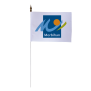 Drapeau de table du Conseil Départemental du Morbihan 10x15 cm