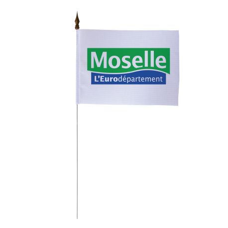 Drapeau de table du Conseil Départemental de la Moselle 10x15 cm - A l'unité