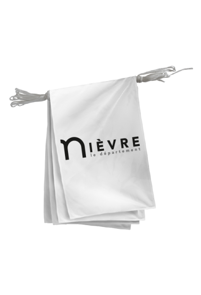 Guirlande du Conseil Départemental de la Nièvre