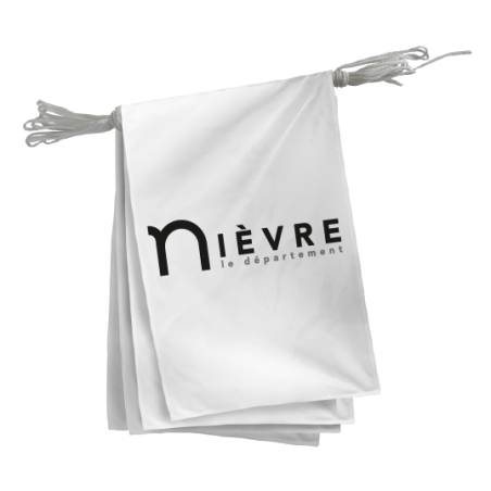 Guirlande du Conseil Départemental de la Nièvre