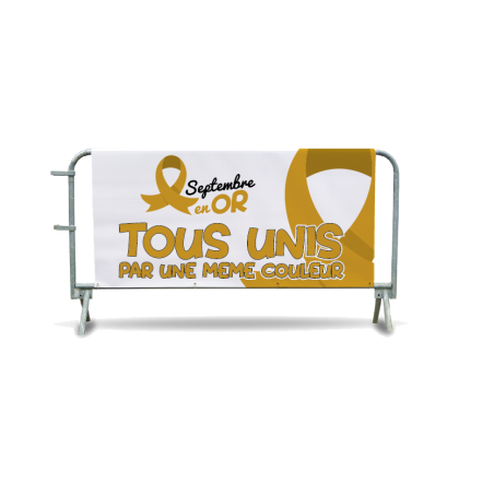 Cache-barrière Septembre en Or