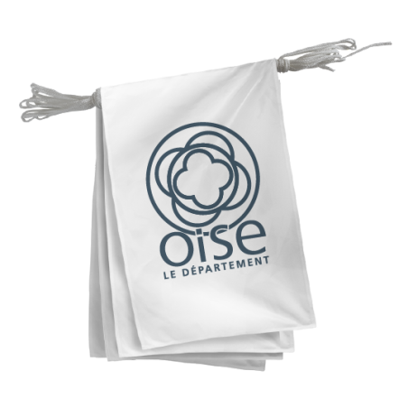 Guirlande du Conseil Départemental de l'Oise 