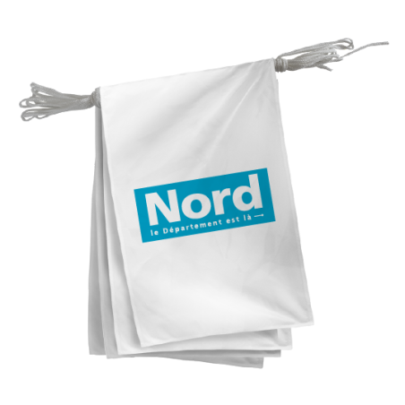 Guirlande du Conseil Départemental du Nord