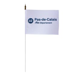 Drapeau de table du Conseil Départemental du Pas-de-Calais 10x15 cm  