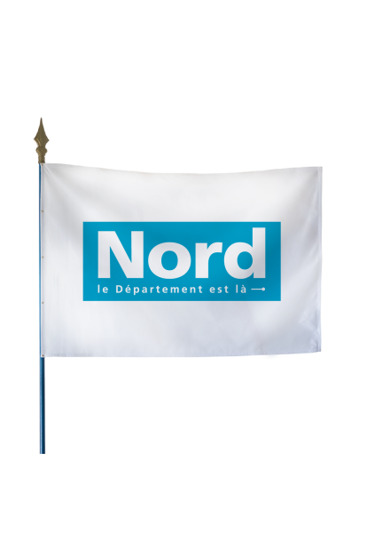 Drapeau du Conseil Départemental du Nord