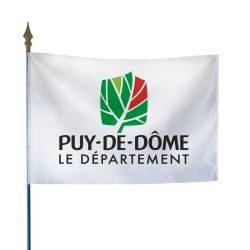 Drapeau du Conseil Départemental du Puy-de-Dôme