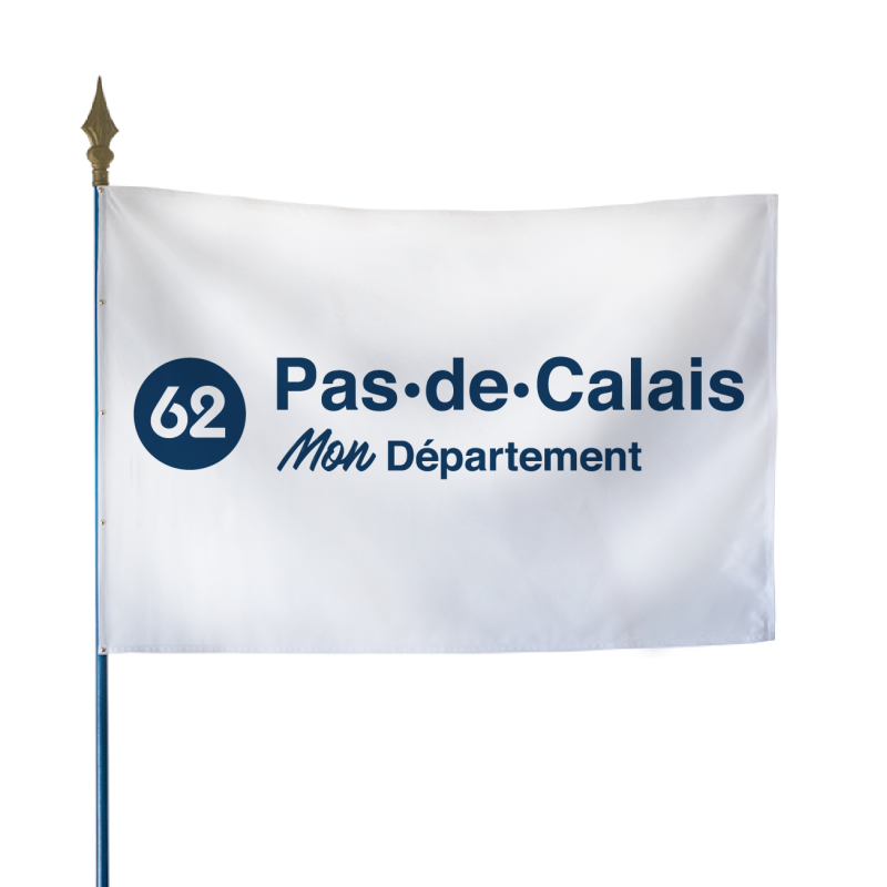 Drapeau du Conseil Départemental du Pas-de-Calais