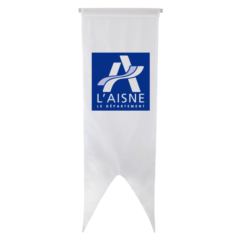 Oriflamme du Conseil Départemental de l'Aisne