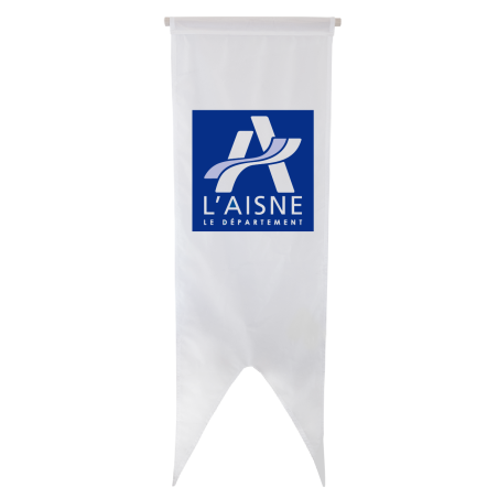 Oriflamme du Conseil Départemental de l'Aisne