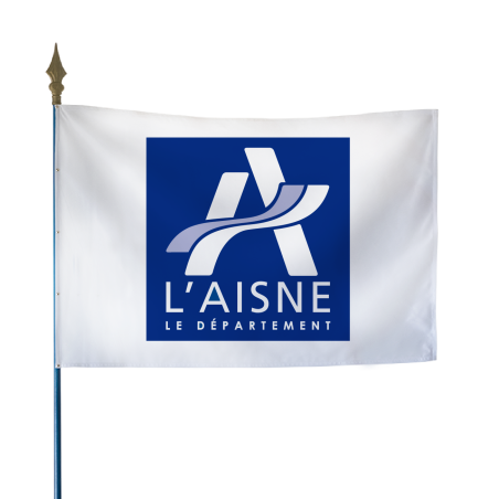 Drapeau du Conseil Départemental de l'Aisne