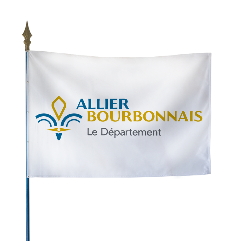 Drapeau du Conseil Départemental de l'Allier