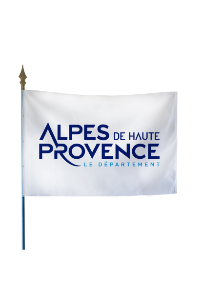 Drapeau du Conseil Départemental des Alpes de Haute-Provence
