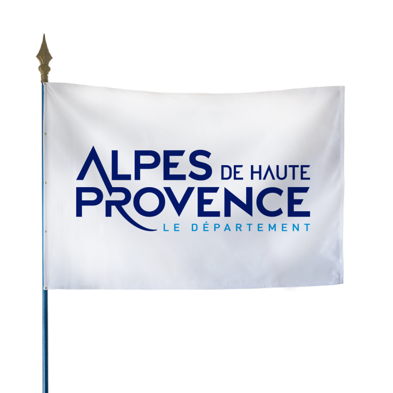 Drapeau du Conseil Départemental des Alpes de Haute-Provence
