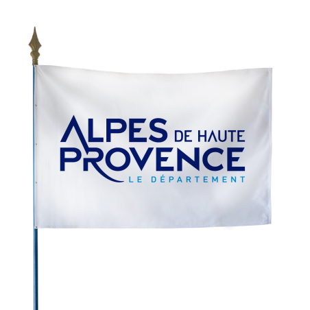 Drapeau du Conseil Départemental des Alpes de Haute-Provence