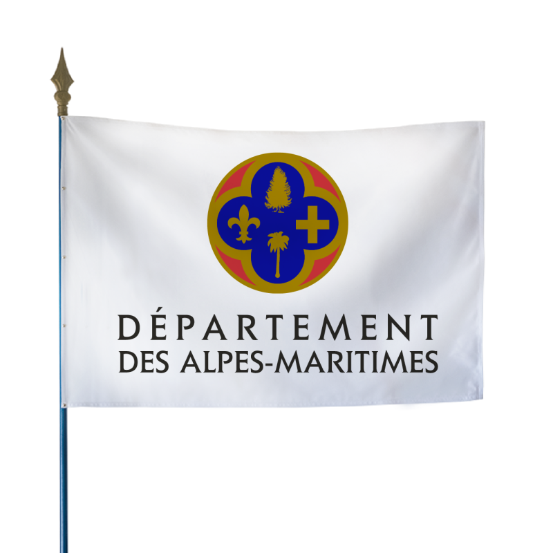 Drapeau du Conseil Départemental des Alpes-Maritimes