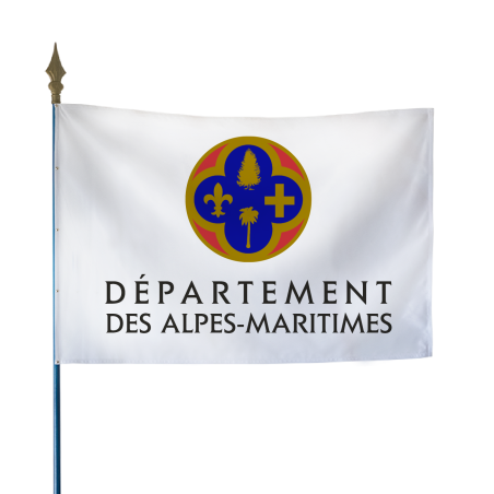 Drapeau du Conseil Départemental des Alpes-Maritimes