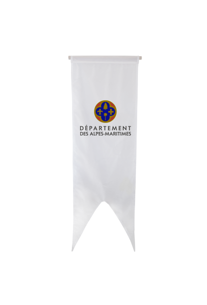 Oriflamme du Conseil Départemental des Alpes-Maritimes