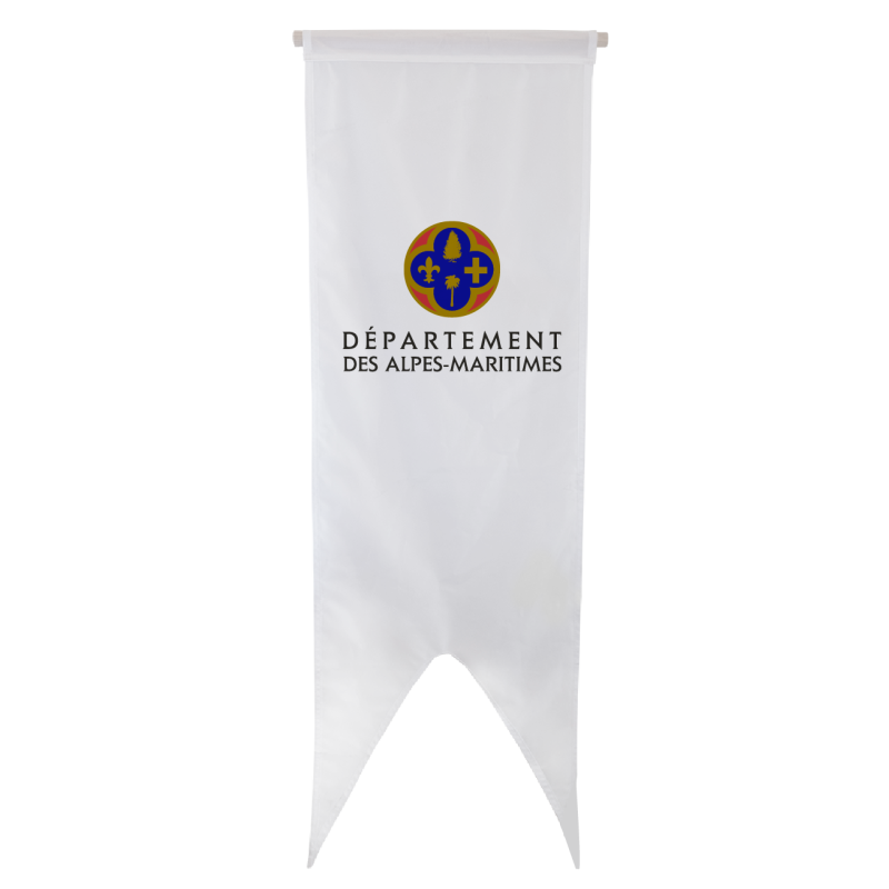 Oriflamme du Conseil Départemental des Alpes-Maritimes