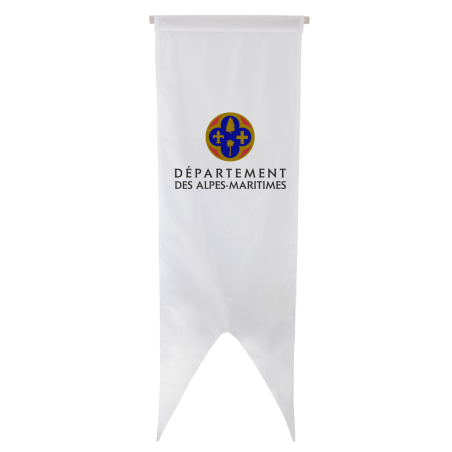 Oriflamme du Conseil Départemental des Alpes-Maritimes