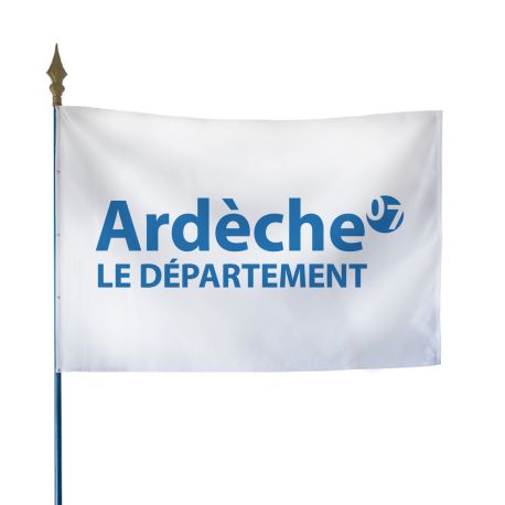 Drapeau du Conseil Départemental de l'Ardèche