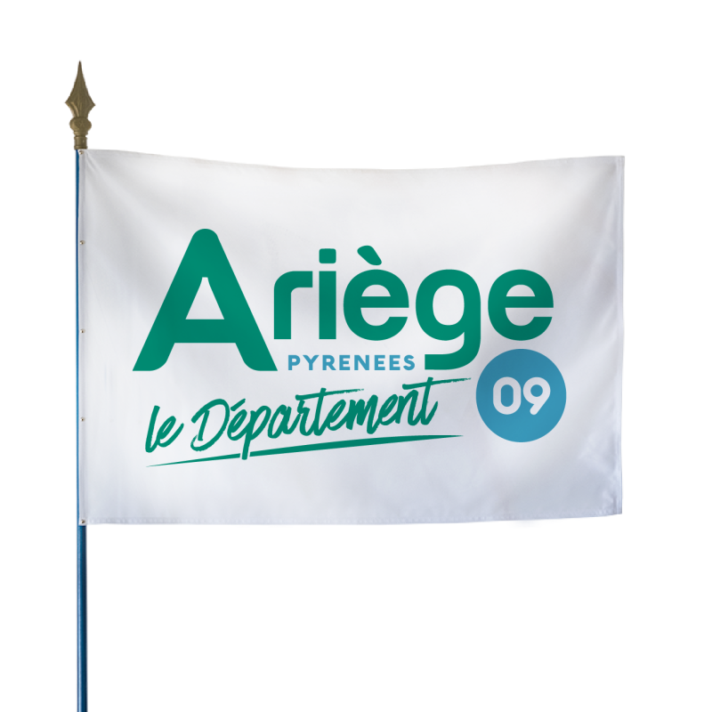 Drapeau du Conseil Départemental de l'Ariège