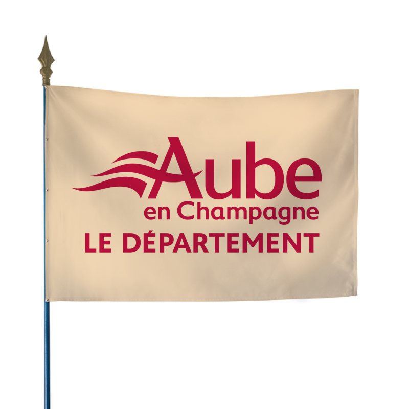 Drapeau du Conseil Départemental de l'Aube