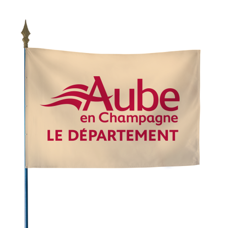 Drapeau du Conseil Départemental de l'Aube