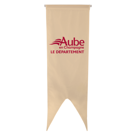Oriflamme du Conseil Départemental de l'Aube