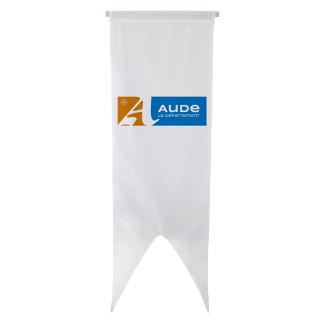 Oriflamme du Conseil Départemental de l'Aude