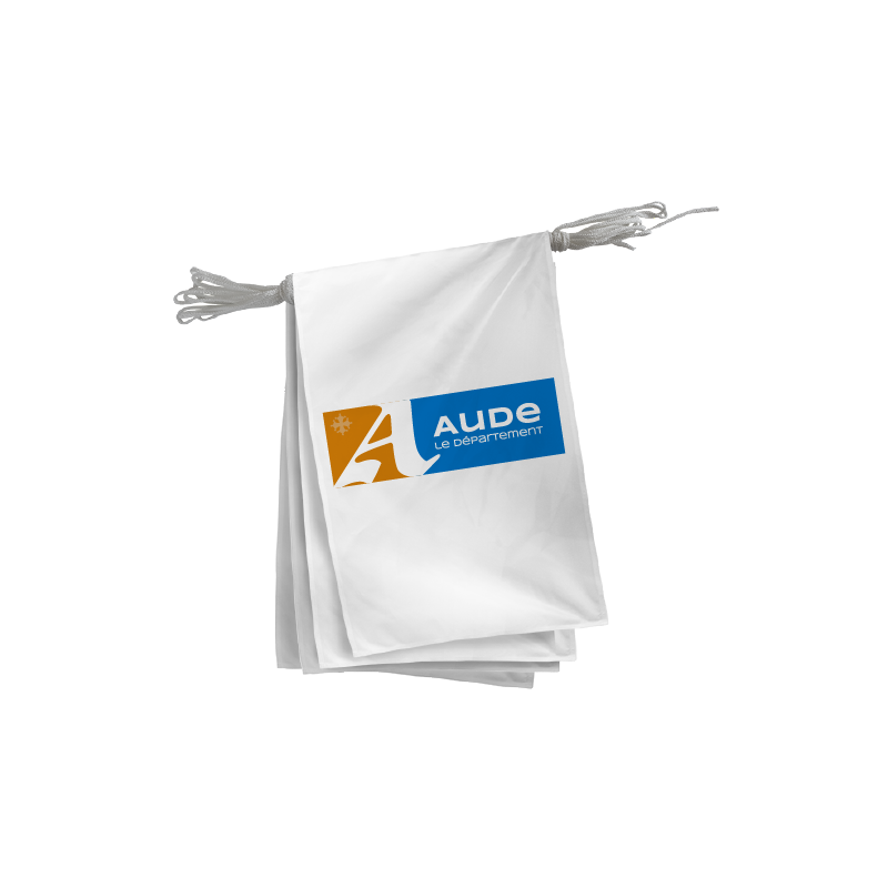 Guirlande du Conseil Départemental de l'Aude