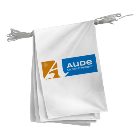 Guirlande du Conseil Départemental de l'Aude