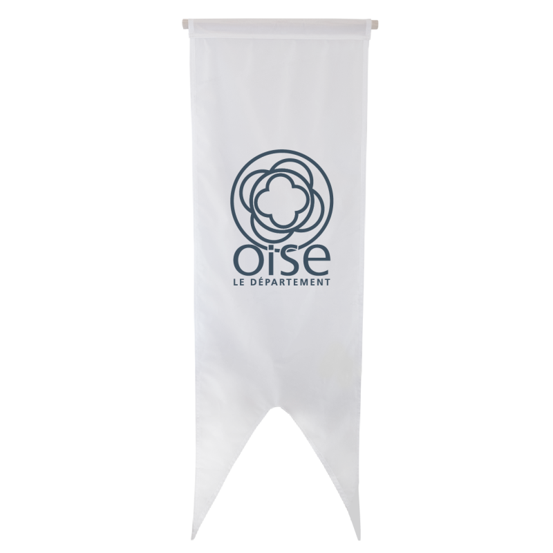 Oriflamme du Conseil Départemental de l'Oise