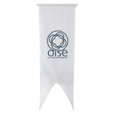 Oriflamme du Conseil Départemental de l'Oise