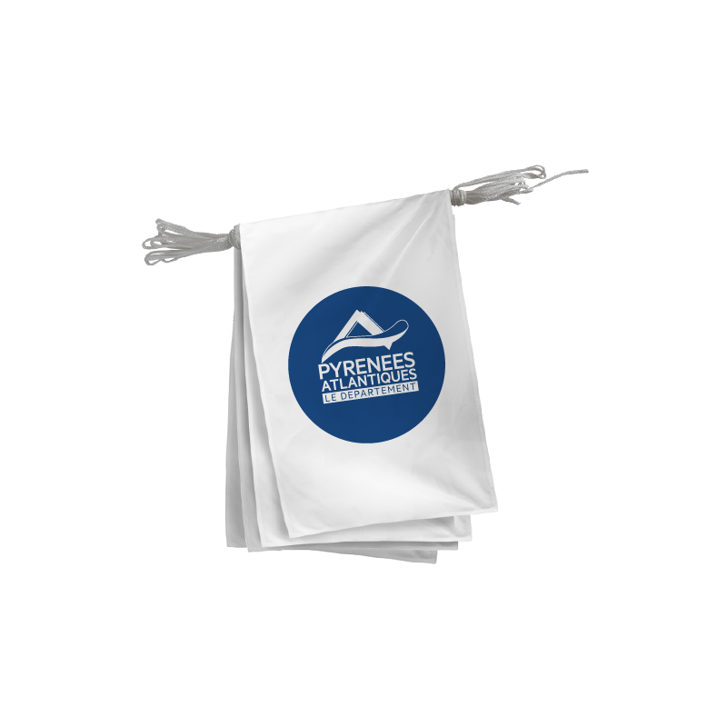 Guirlande du Conseil Départemental des Pyrénées-Atlantiques