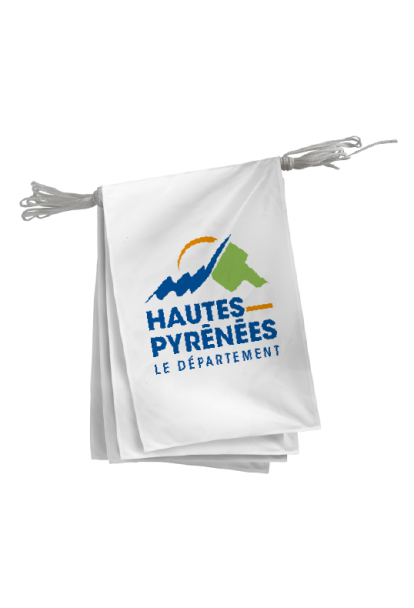 Guirlande du Conseil Départemental des Hautes-Pyrénées