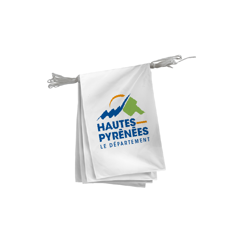 Guirlande du Conseil Départemental des Hautes-Pyrénées