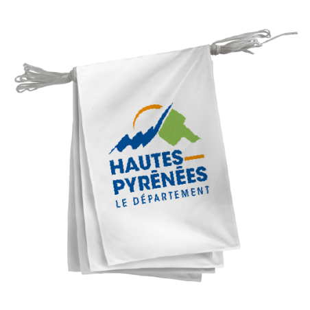 Guirlande du Conseil Départemental des Hautes-Pyrénées