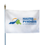Drapeau du Conseil Départemental des Hautes-Pyrénées 