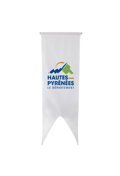Oriflamme du Conseil Départemental des Hautes-Pyrénées