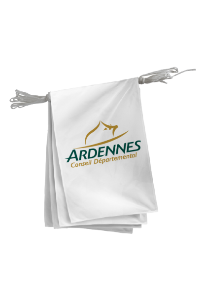 Guirlande du Conseil Départemental des Ardennes