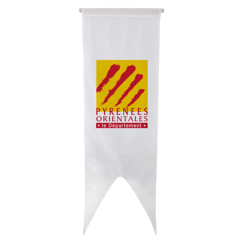 Oriflamme du Conseil Départemental des Pyrénées-Orientales